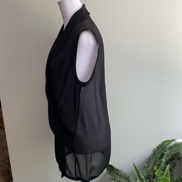 Helmut Lang Faux Wrap Top - Picture 4 of 13